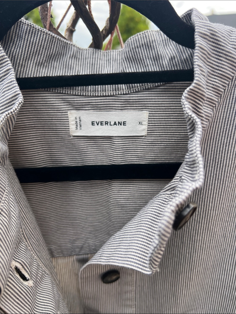 Everlane Short-Sleeve Button Henley dress - Picture 7 of 8